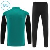 Liverpool Training Sweatshirts Quarter-zip 2025-26 Grüne Für Kinder